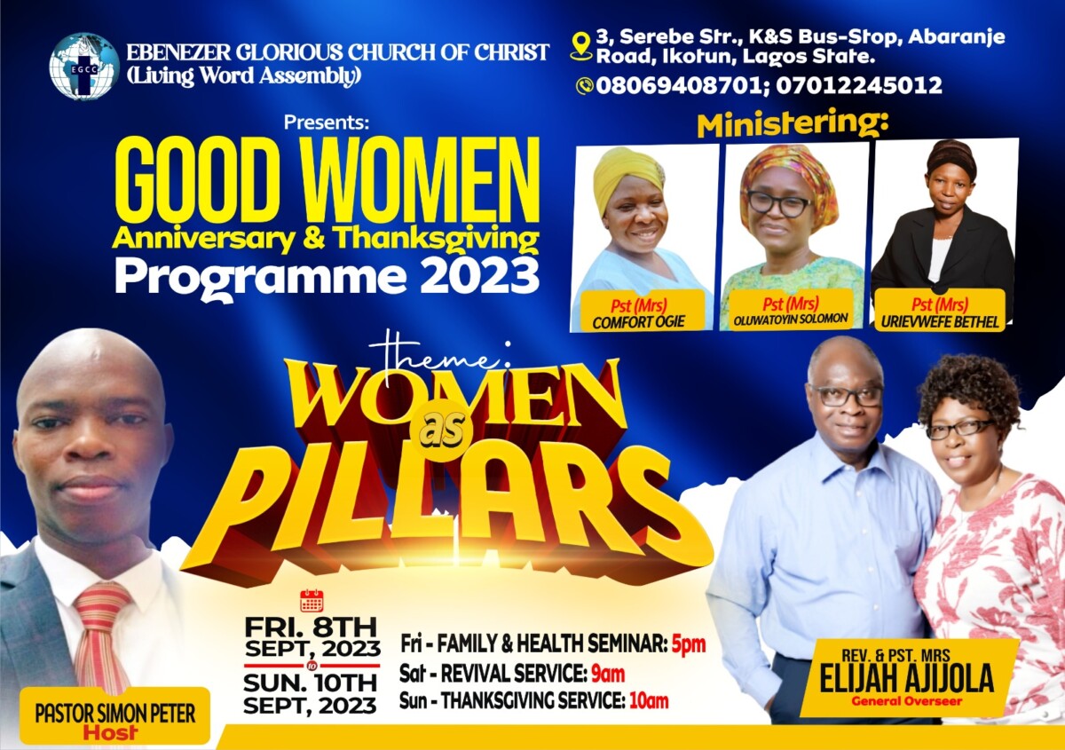 women conference 2023 | Ebenezer Glorious CC